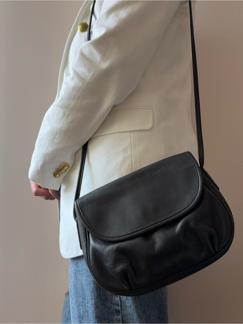 Coach Black Cafe Bag Vintage